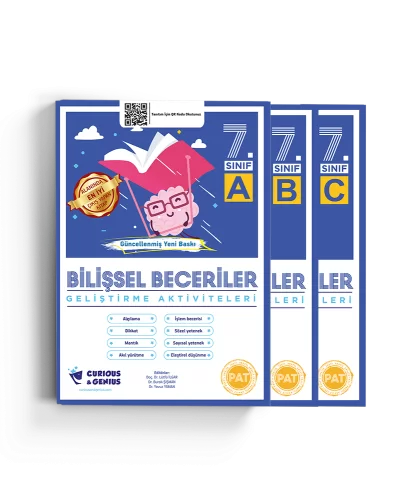 Pat 7.Sınıf Bilişsel Beceriler Geliştirme Aktiviteleri Seti (A-B-C seri)