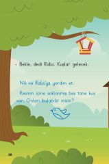 Nik ve Robo 5N1K Saklı Nesnelerle İlk Okuma STEM Hikayeleri 6'lı Set
