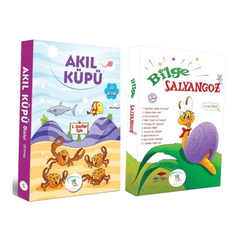 5Renk Yayınevi 1.Sınıf Hikaye Kitabı Seti 20 Kitap (Akıl Küpü - Bilge Salyangoz)