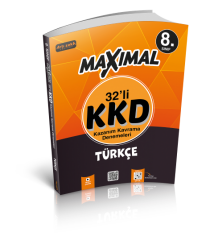Artı Zeka Yayınevi Maksimal 8.Sınıf Türkçe 32’li Haftalık  Deneme KKD