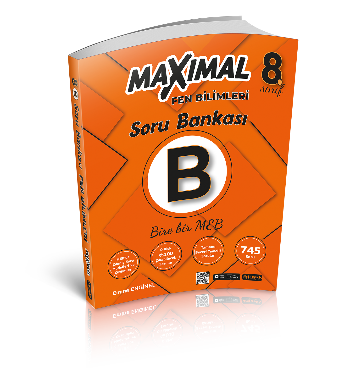 Artı Zeka Yayınevi 8.Sınıf Maksimal Fen Bilimleri Soru Bankası B