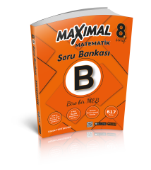 Artı Zeka Yayınevi 8.Sınıf Maksimal Matematik Soru Bankası B