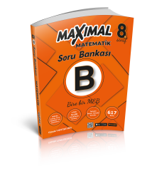 Artı Zeka Yayınevi 8.Sınıf Maksimal Matematik Soru Bankası B