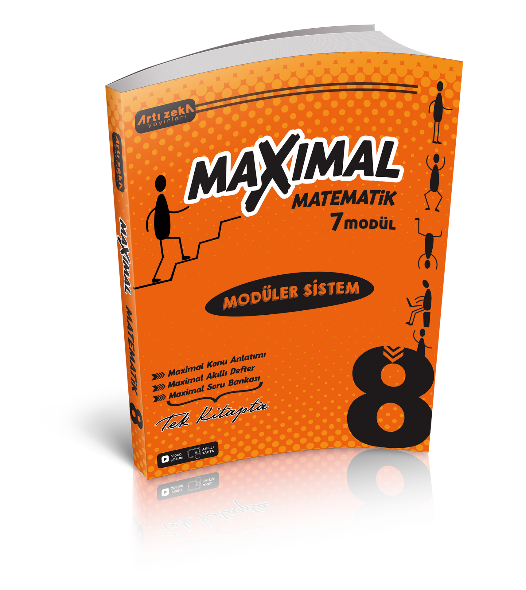 Artı Zeka Yayınevi 8.Sınıf Maximal Matematik Konu Anlatımlı Soru Bankası