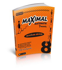 Artı Zeka Yayınevi 8.Sınıf Maximal Matematik Konu Anlatımlı Soru Bankası