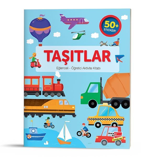 Eğlenceli Öğretici Aktivite Kitabı - Taşıtlar