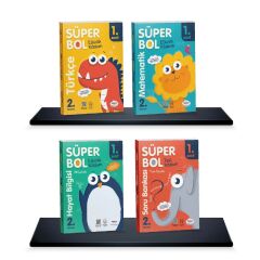 1.Sınıf 2. Dönem Süper Bol Etkinlik Seti (2025-2026)  4 Parça Öğretmen Evde Yayınları