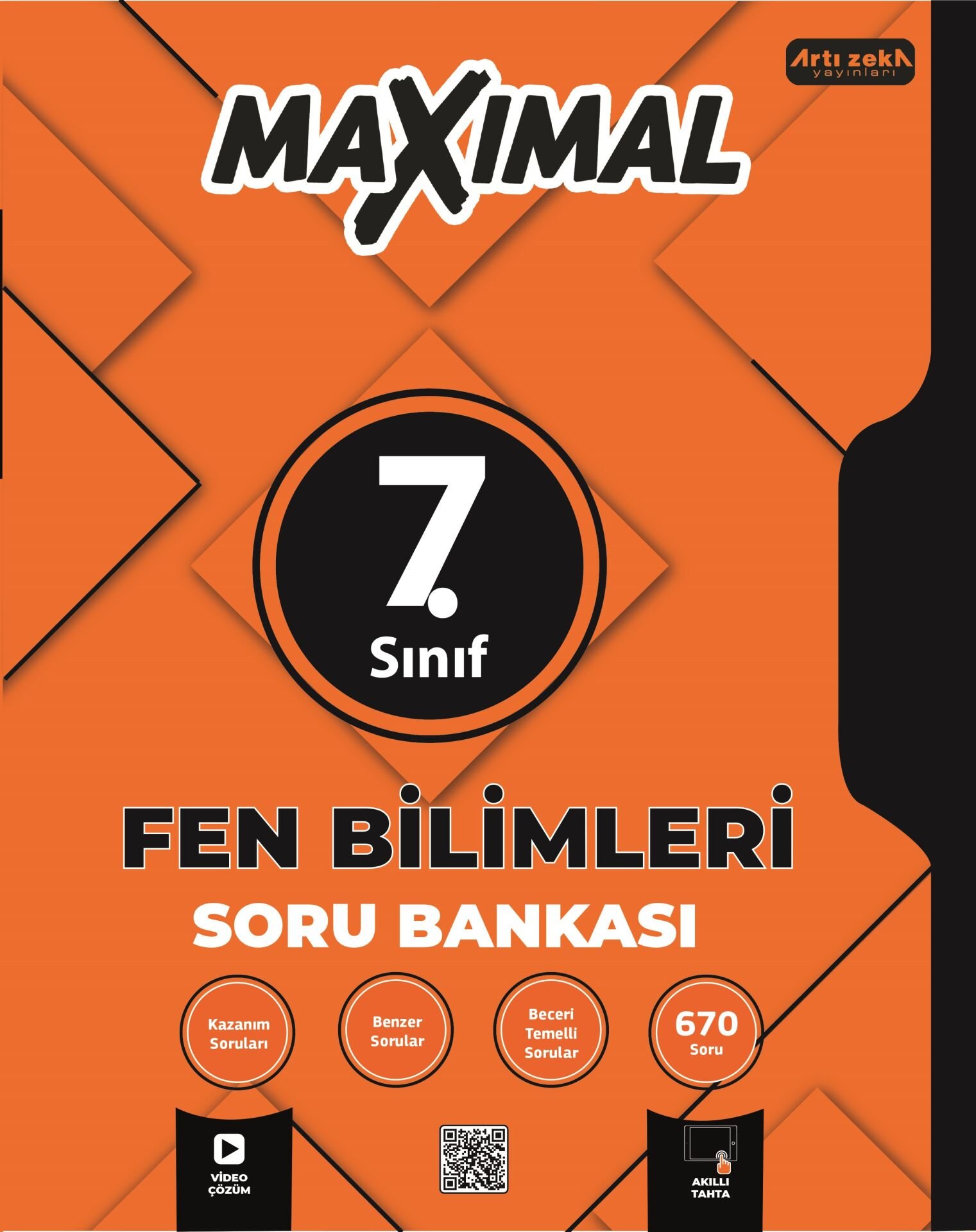 Artı Zeka Yayınevi 7.Sınıf Maximal Fen Bilimleri Soru Bankası