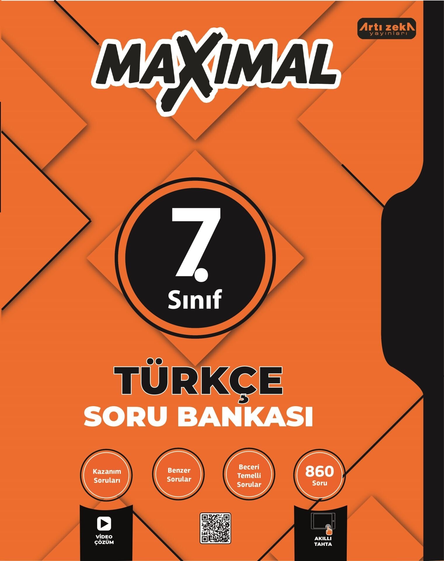 Artı Zeka Yayınevi 7.Sınıf Maximal Türkçe Soru Bankası