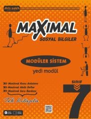 Artı Zeka Yayınevi 7.Sınıf Maximal Sosyal Bilgiler Konu Anlatımlı Soru Bankası