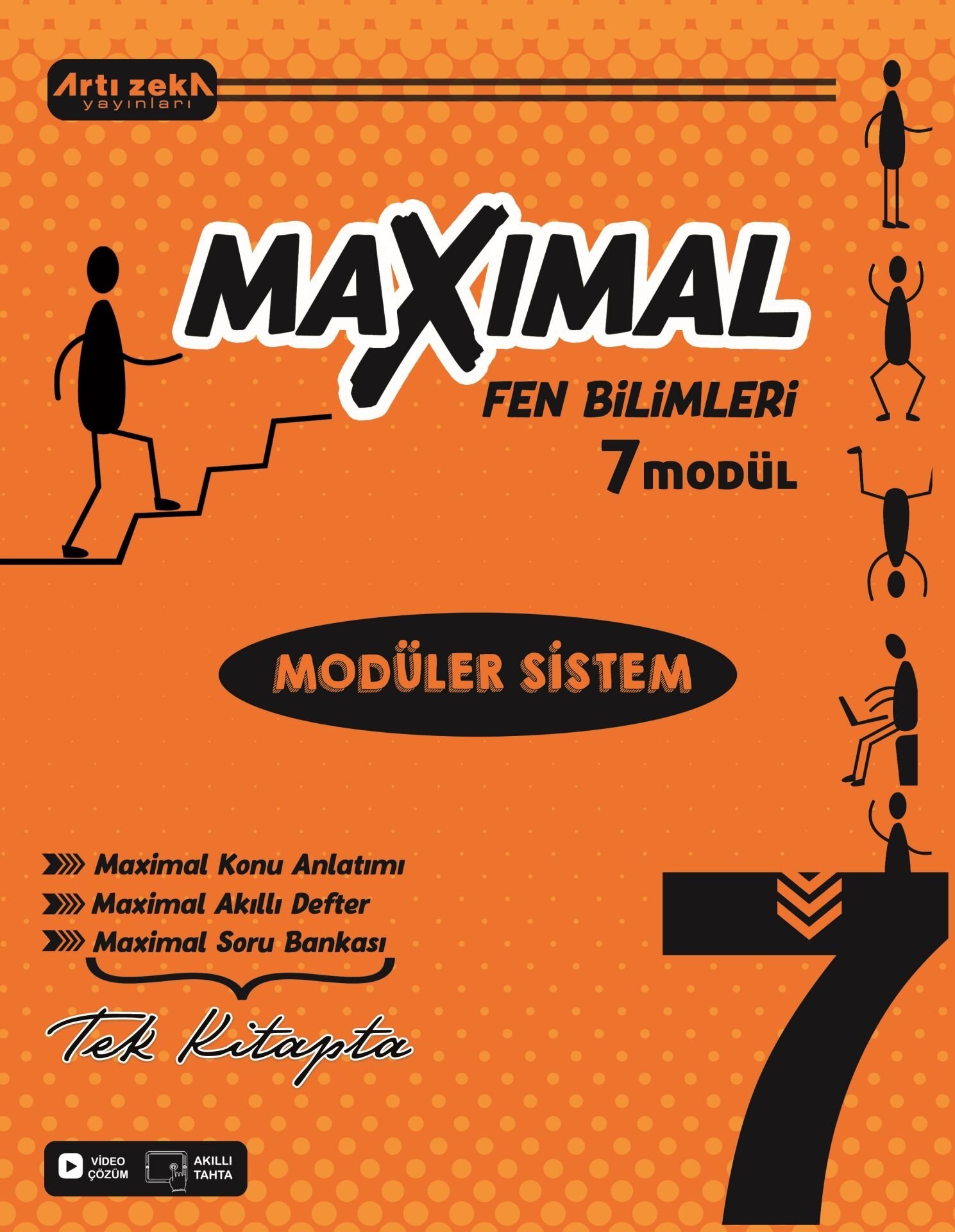 Artı Zeka Yayınevi 7.Sınıf Maximal Fen Bilimleri Konu Anlatımlı Soru Bankası