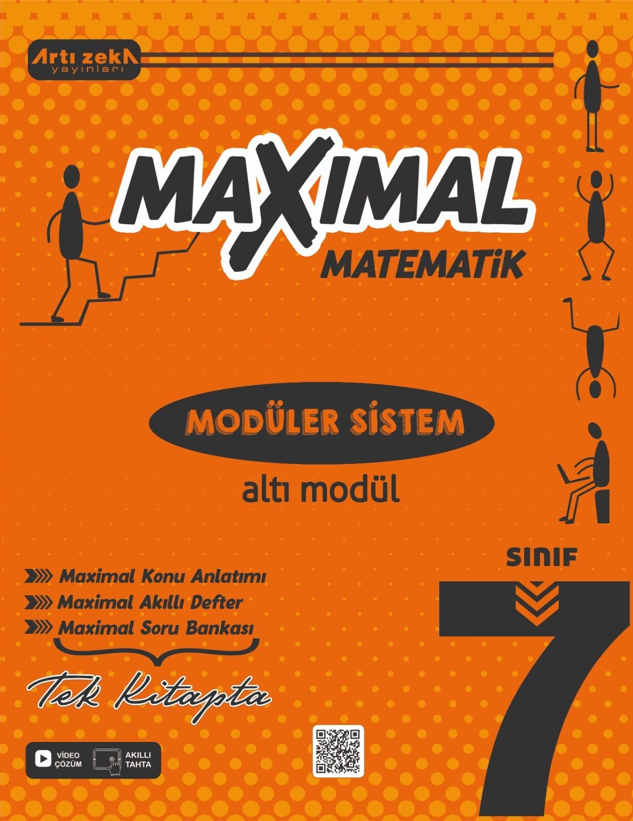 Artı Zeka Yayınevi 7.Sınıf Maximal Matematik Konu Anlatımlı Soru Bankası