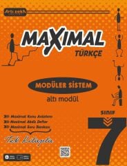 Artı Zeka Yayınevi 7.Sınıf Maximal Türkçe Konu Anlatımlı Soru Bankası