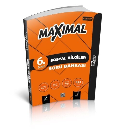 Artı Zeka Yayınevi 6.Sınıf Maximal Sosyal Bilgiler Soru Bankası