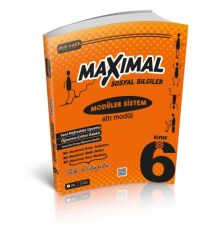 Artı Zeka Yayınevi 6.Sınıf Maximal Sosyal Bilgiler Konu Anlatımlı  Soru Bankası