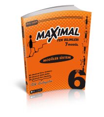 Artı Zeka Yayınevi 6.Sınıf Maximal Fen Bilimleri Konu Anlatımlı  Soru Bankası