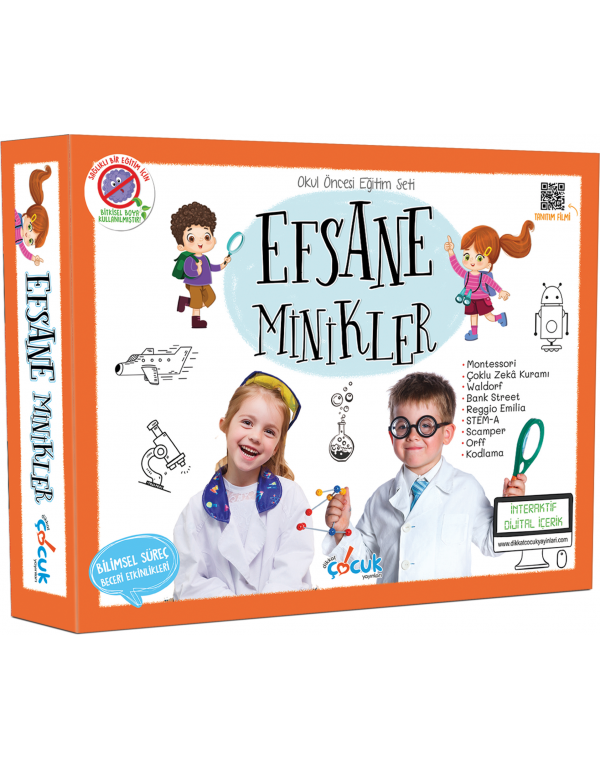 Efsane Minikler Eğitim Seti (4-5 yaş)