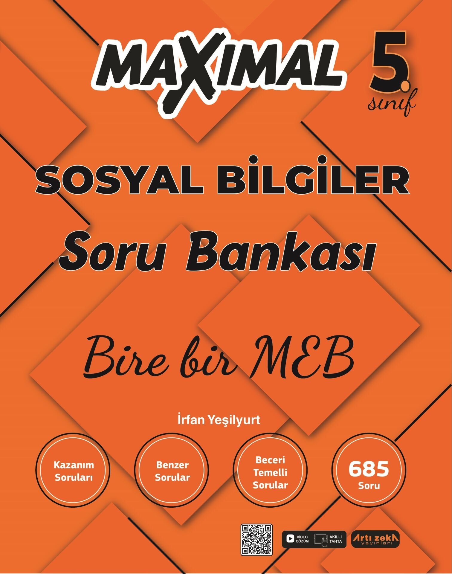 Artı Zeka Yayınevi 5.Sınıf Maximal Sosyal Bilgiler Soru Bankası