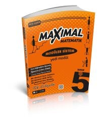 Artı Zeka Yayınevi 5.Sınıf Maximal Matematik Konu Anlatımlı Soru Bankası