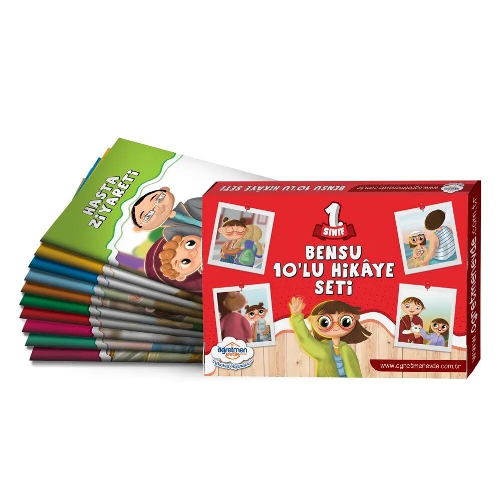 Öğretmen Evde Yayınları 1.Sınıf Bensu 10’lu Hikâye Kitabı Seti