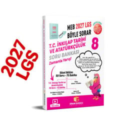 Sinan Kuzucu Yayınları 8. Sınıf 2027 Lgs Meb Böyle Sorar T.C. İNKILAP TARİHİ VE ATATÜRKÇÜLÜK Soru Bankası Video Çözümlü