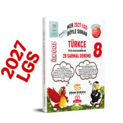Sinan Kuzucu Yayınları 8. Sınıf  İlk Doz Sarmal Branş Denemeleri TÜRKÇE ( 2027 LGS )