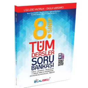 Bilal Işıklı Yayınları 8.Sınıf Tüm Dersler Soru Bankası