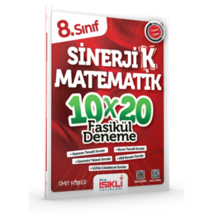 Bilal Işıklı Yayınları 8.Sınıf Sinerjik Matematik 10x20 Fasikül Deneme