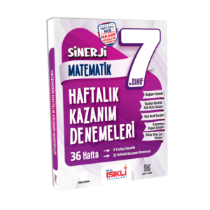Bilal Işıklı Yayınları 7.Sınıf Sinerji Matematik Haftalık Kazanım Denemeleri