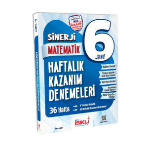 Bilal Işıklı Yayınları 6.Sınıf Sinerji Matematik Haftalık Kazanım Denemeleri