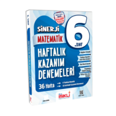 Bilal Işıklı Yayınları 6.Sınıf Sinerji Matematik Haftalık Kazanım Denemeleri