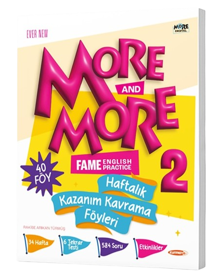 More&More 2.sınıf Haftalık Kazanım Kavrama Föyleri (Yeni)