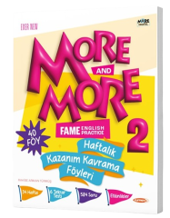 More&More 2.sınıf Haftalık Kazanım Kavrama Föyleri (Yeni)
