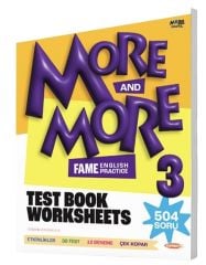 More&More English 3 Worksheets & Test Book (Yeni)
