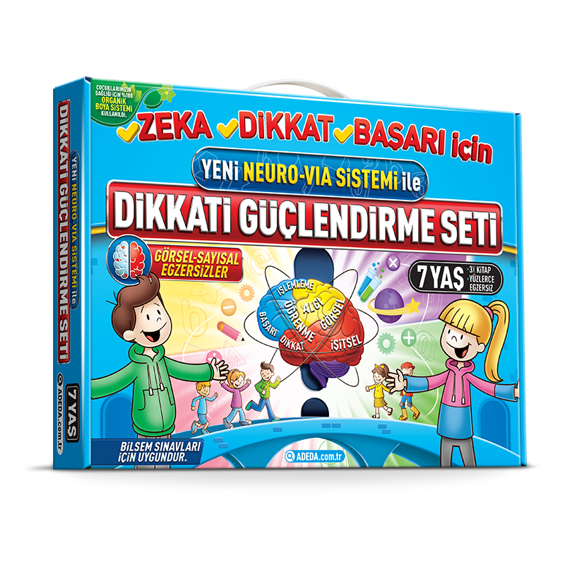 Adeda Dikkati Güçlendirme Seti 7 Yaş