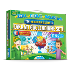 Adeda Dikkati Güçlendirme Seti 10 Yaş