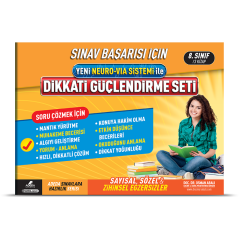 Adeda Dikkati Güçlendirme Seti 8. Sınıf 14 Yaş