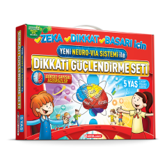 Adeda Dikkati Güçlendirme Seti 5 Yaş