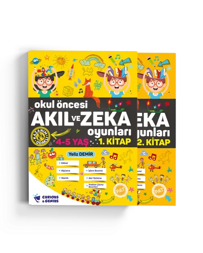 Pat Okul Öncesi Akıl ve Zeka Oyunları 4-5 Yaş Seti