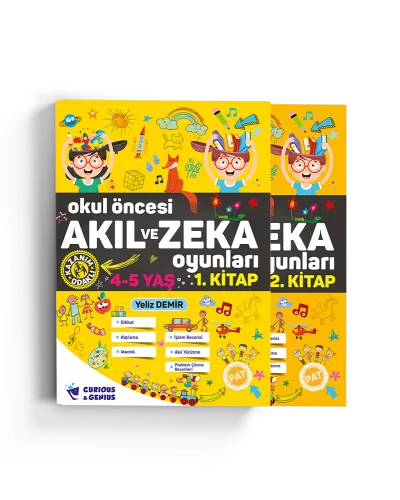 Pat Okul Öncesi Akıl ve Zeka Oyunları 4-5 Yaş Seti
