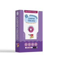 Kolay Öğrenme Yöntemiyle Yaz Sil Çarpım Tablosu