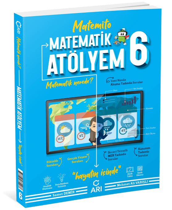 Arı yayınları 6.Sınıf Matematik Atölyem