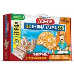 Adeda ilk okuma yazma seti