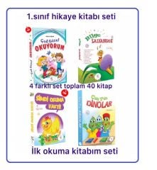 5Renk Yayınevi 1.sınıf hikaye kitabı seti 40 kitap