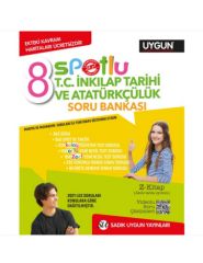 Sadık Uygun Yayınları 8.Sınıf Spotlu T.C. İnkilap Tarihi Ve Atatürkçülük Soru Bankası