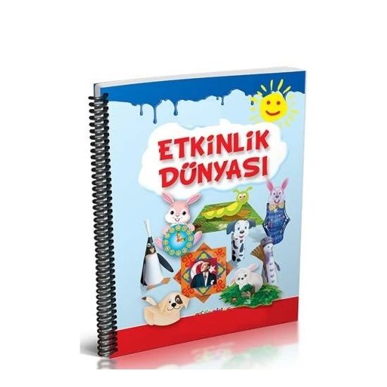 Farklı Çocuk Okul Öncesi Kes Yapıştır Etkinlik Kitabı