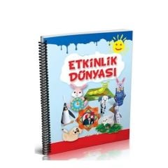 Farklı Çocuk Okul Öncesi Kes Yapıştır Etkinlik Kitabı