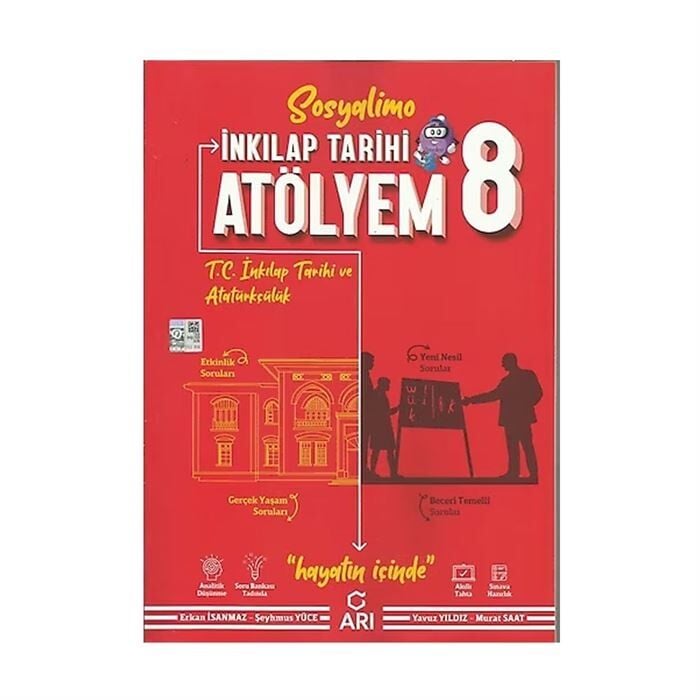 Arı Yayınları 8.Sınıf Sosyalimo İnkilap Tarihi Atölyem