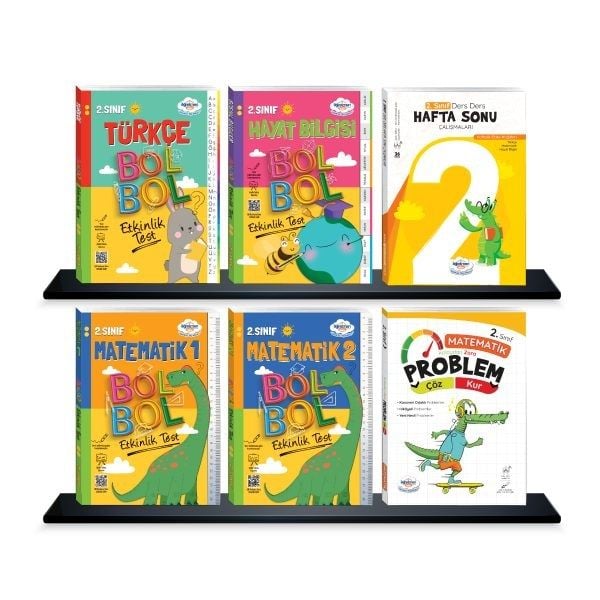 Öğretmen Evde Yayınları 2.Sınıf Süper İdeal Set 6 Kitap