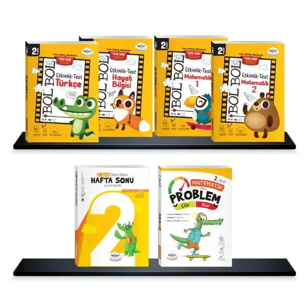 Öğretmen Evde Yayınları 2.Sınıf Süper İdeal Set 6 Kitap (2025-2026) yeni